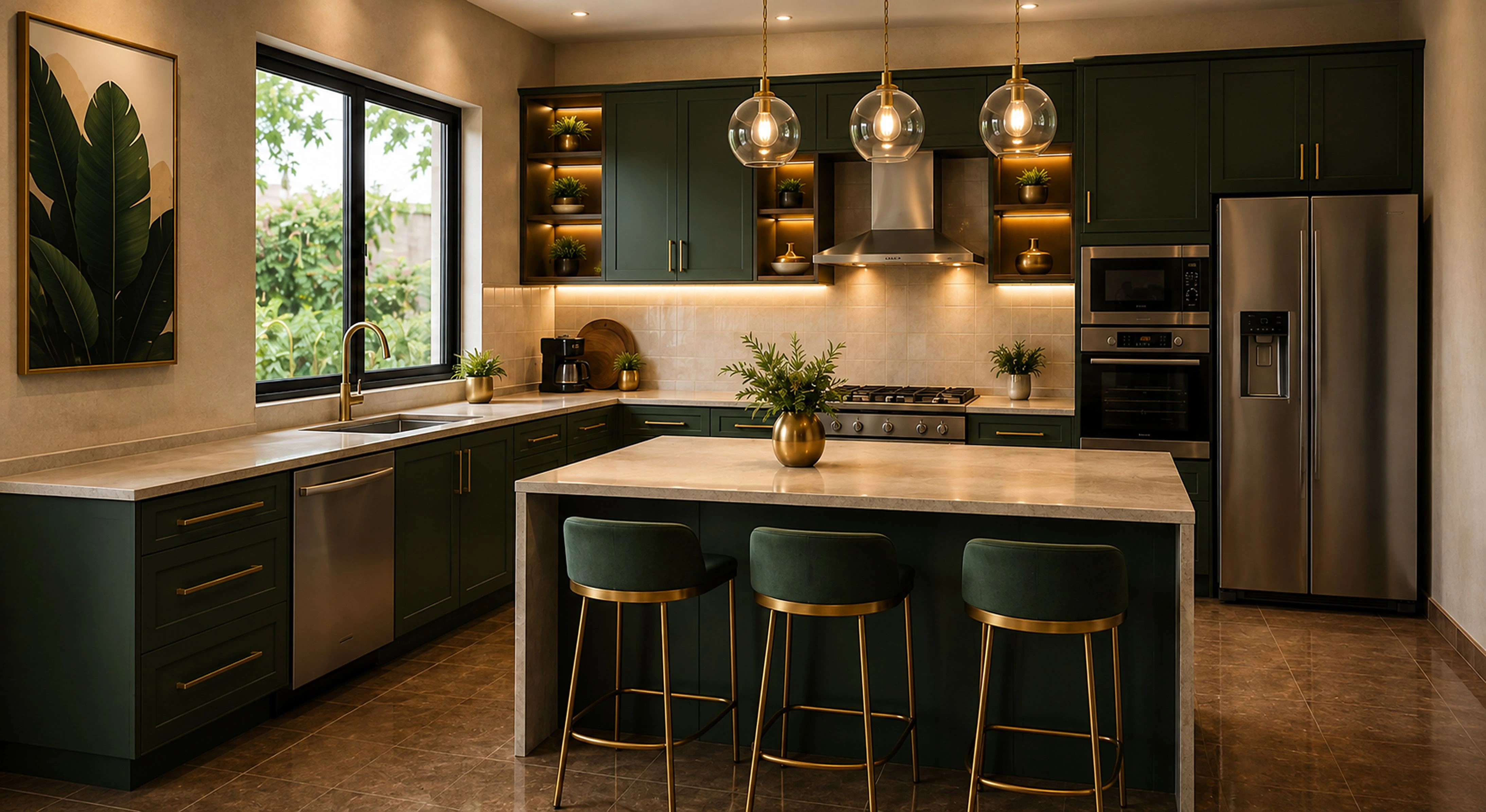 Eden Gardens kitchen