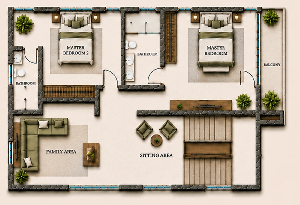 First floor option floor plan