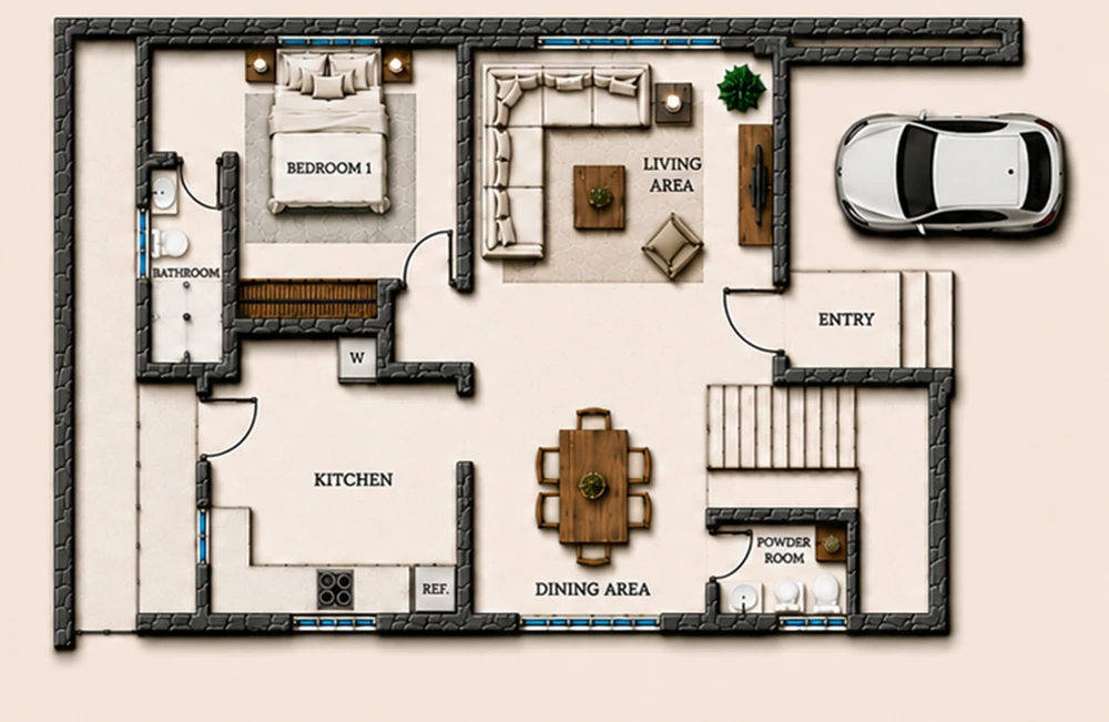 Ground floor floor plan